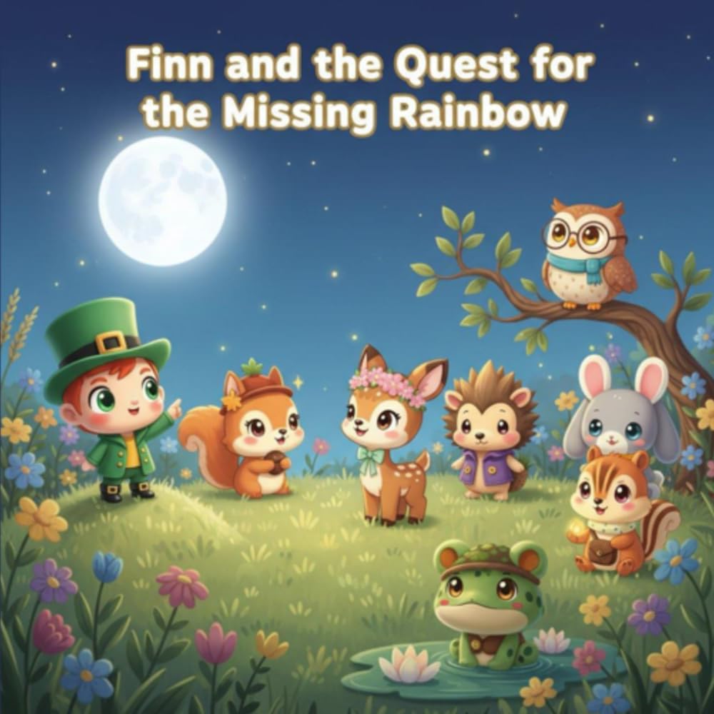 Finn and the Quest for the Missing Rainbow: A Magical Friendship Adventure About True Luck for Ages 6-8