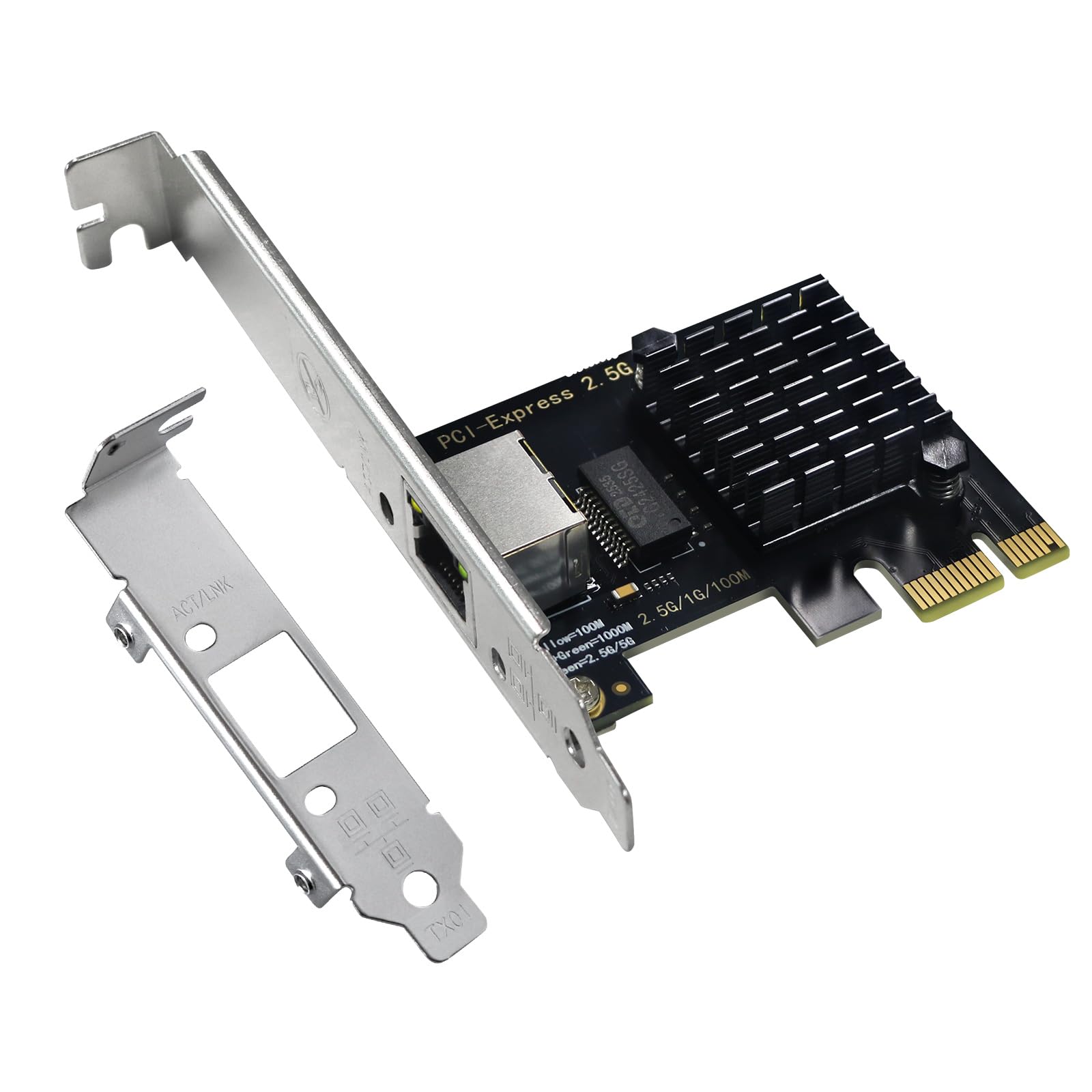 Amazon.com: 2.5Gb PCIe Network Card with Intel I226-V Chip, 2500M