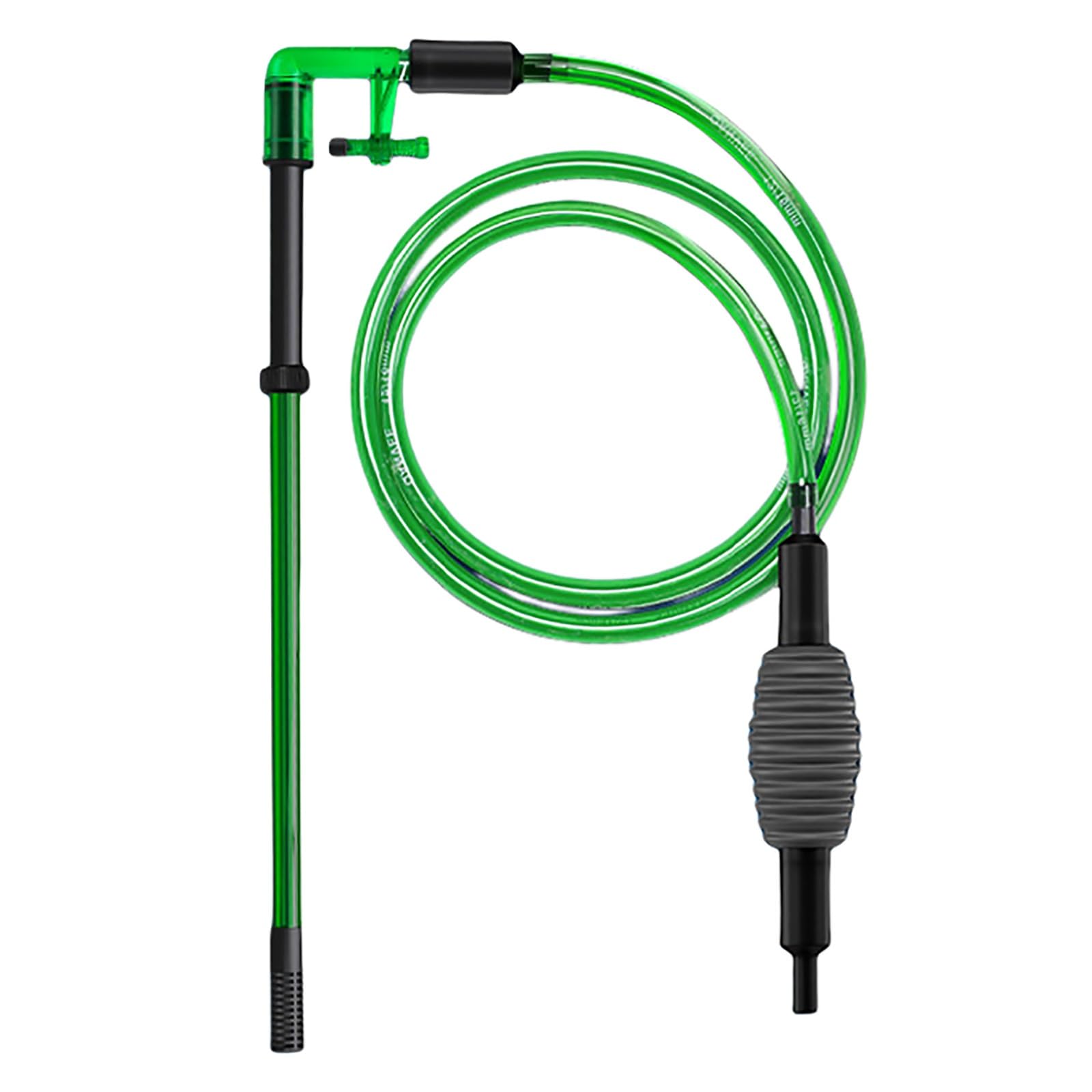 Limpiador De Grava para Acuarios, Manguera De Sifón Manual con Bolsa De Aire Espesada, Herramientas De Limpieza para Acuarios, Uso para Limpieza De Grava y Arena En Peceras
