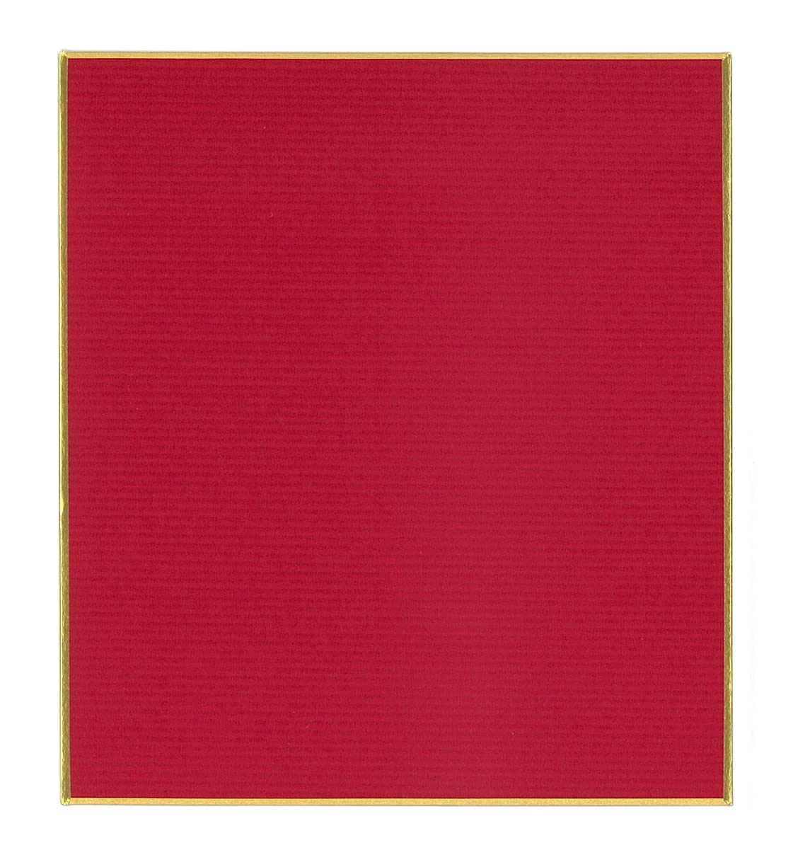 Amazon | 弘梅堂 カラー色紙 ミニ色紙 （タテ137mm×ヨコ122mm） 赤