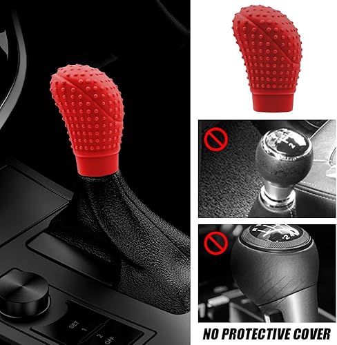 Miniatura 7 de Funda para pomo de palanca de cambios de automóvil, accesorios de protección para automóvil, protector de palanca de cambios de automóvil, funda K2