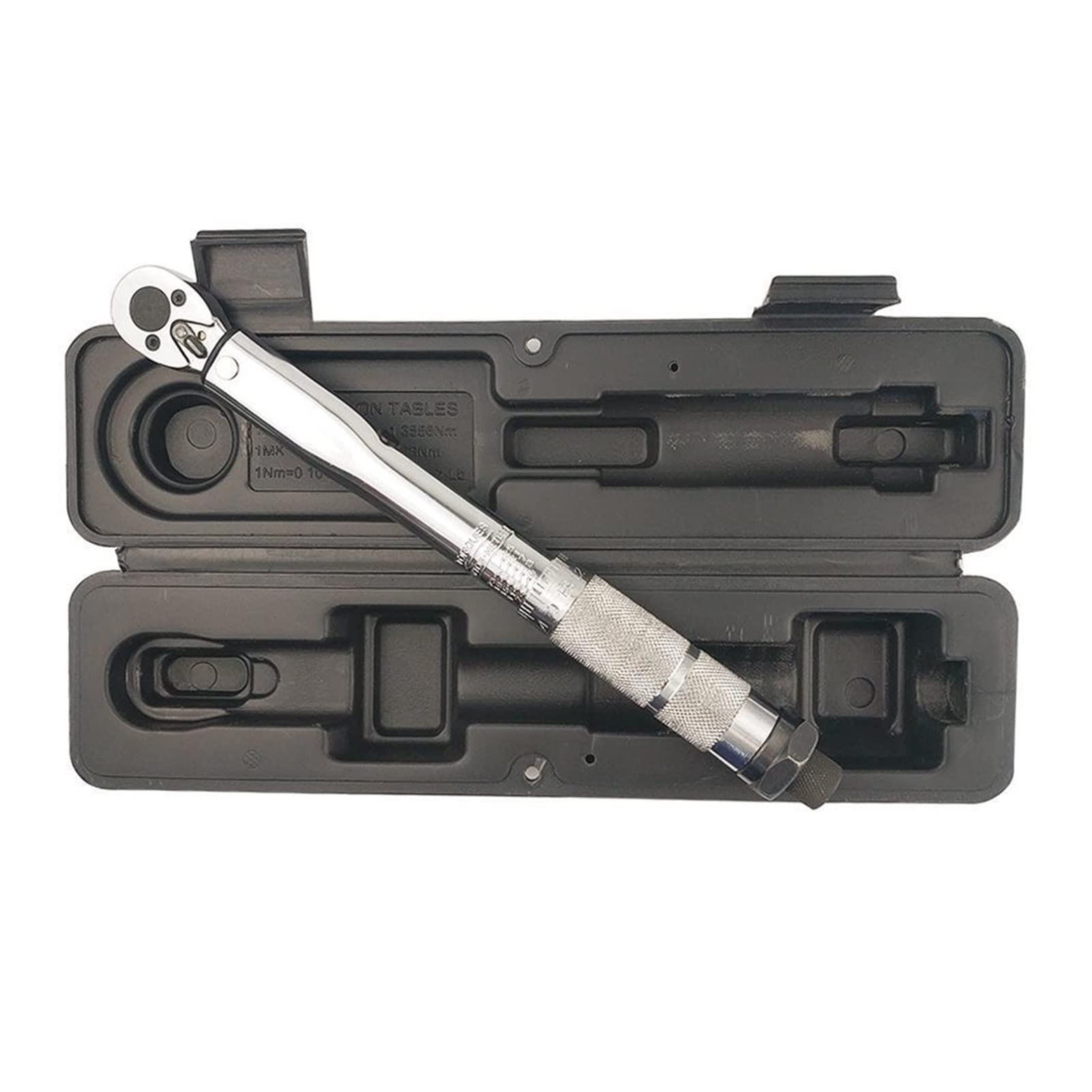 MMHHHG Torque Adapter, 1/4 5-25NM Adjustable Square Drive High Precision Ratchet Wrench Home Car Bike Repair Hand Tools Mechanism Spanner