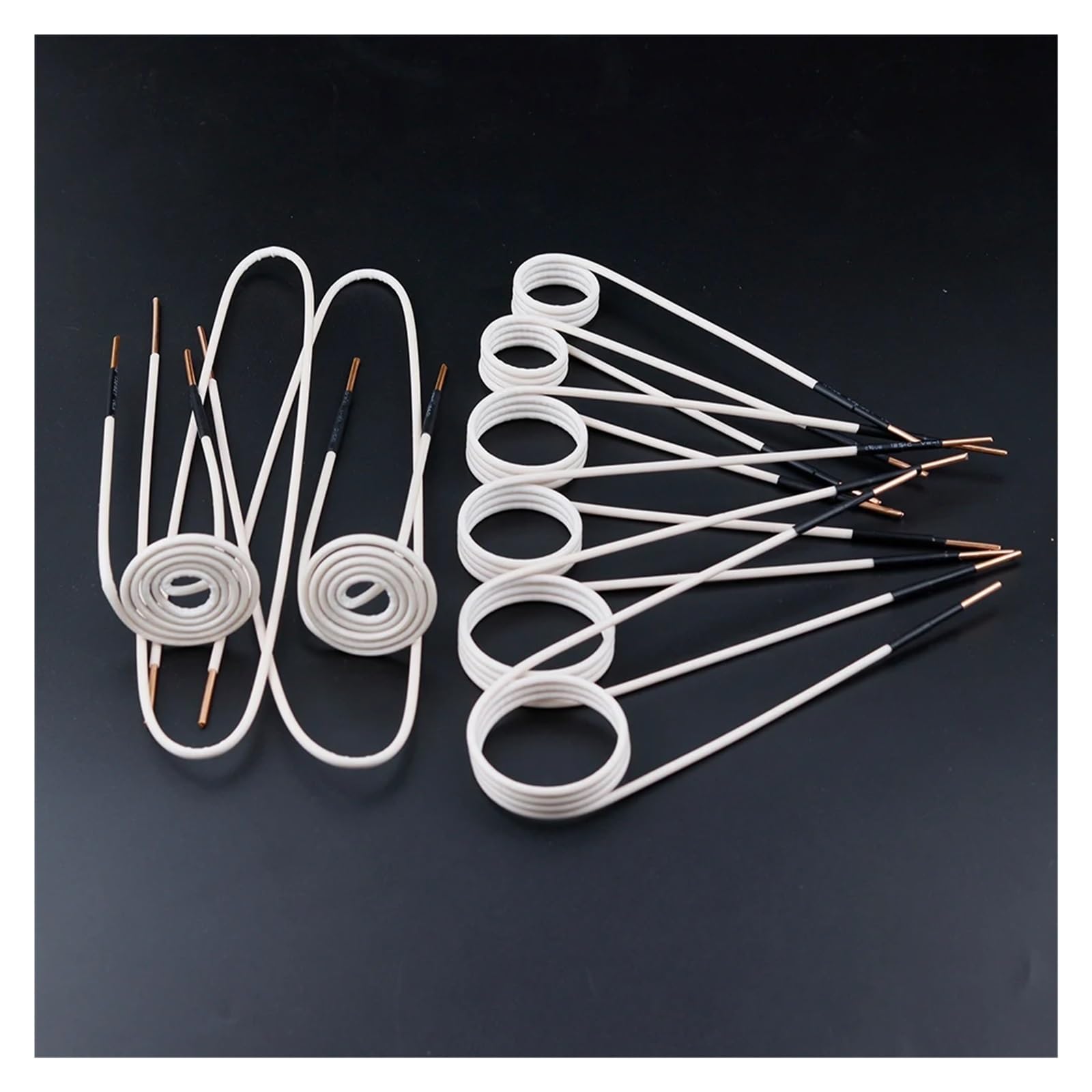 10 sztuk Magnetyczny podgrzewacz DIY cewki indukcyjne 30mm/40/50/750 zestawy cewek indukcyjnych bezpłomieniowe akcesoria grzewcze