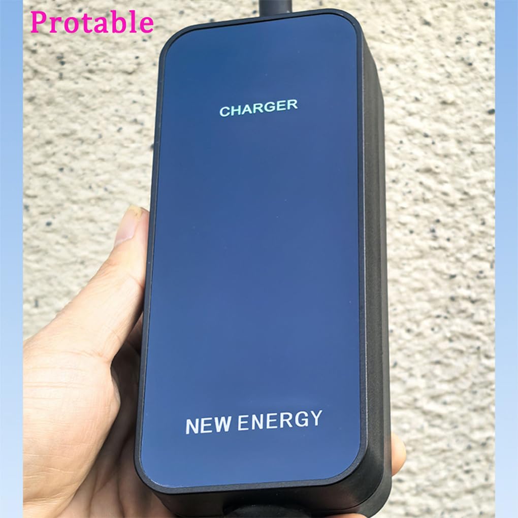 Cable de Carga EV de 5 m y 13 A para vehículos eléctricos, 3,Plata