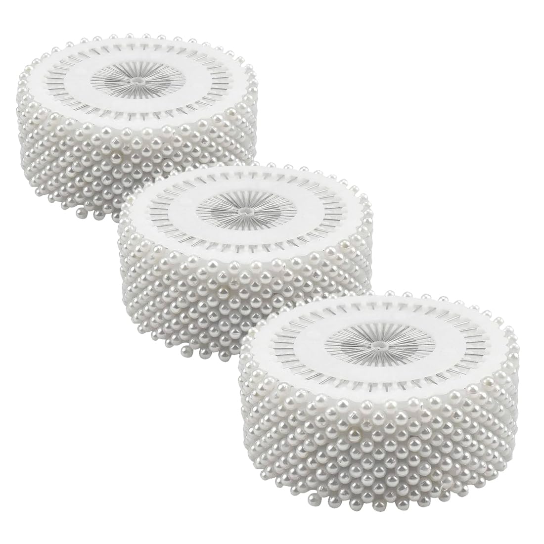 Épingles à tête ronde pour éviter les accrocs sur tissu lors de couture de robe