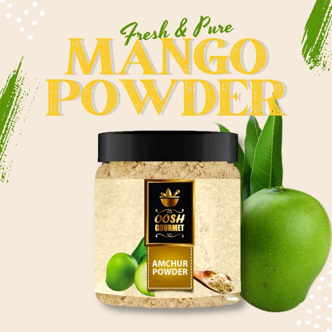 OOSH Amchur Powder 500grams Jar/Dry Mango Powder | Cooking Essential | Kitchen Essential | Amchoor Powder | Khatai Powder - Image 2 thumbnail