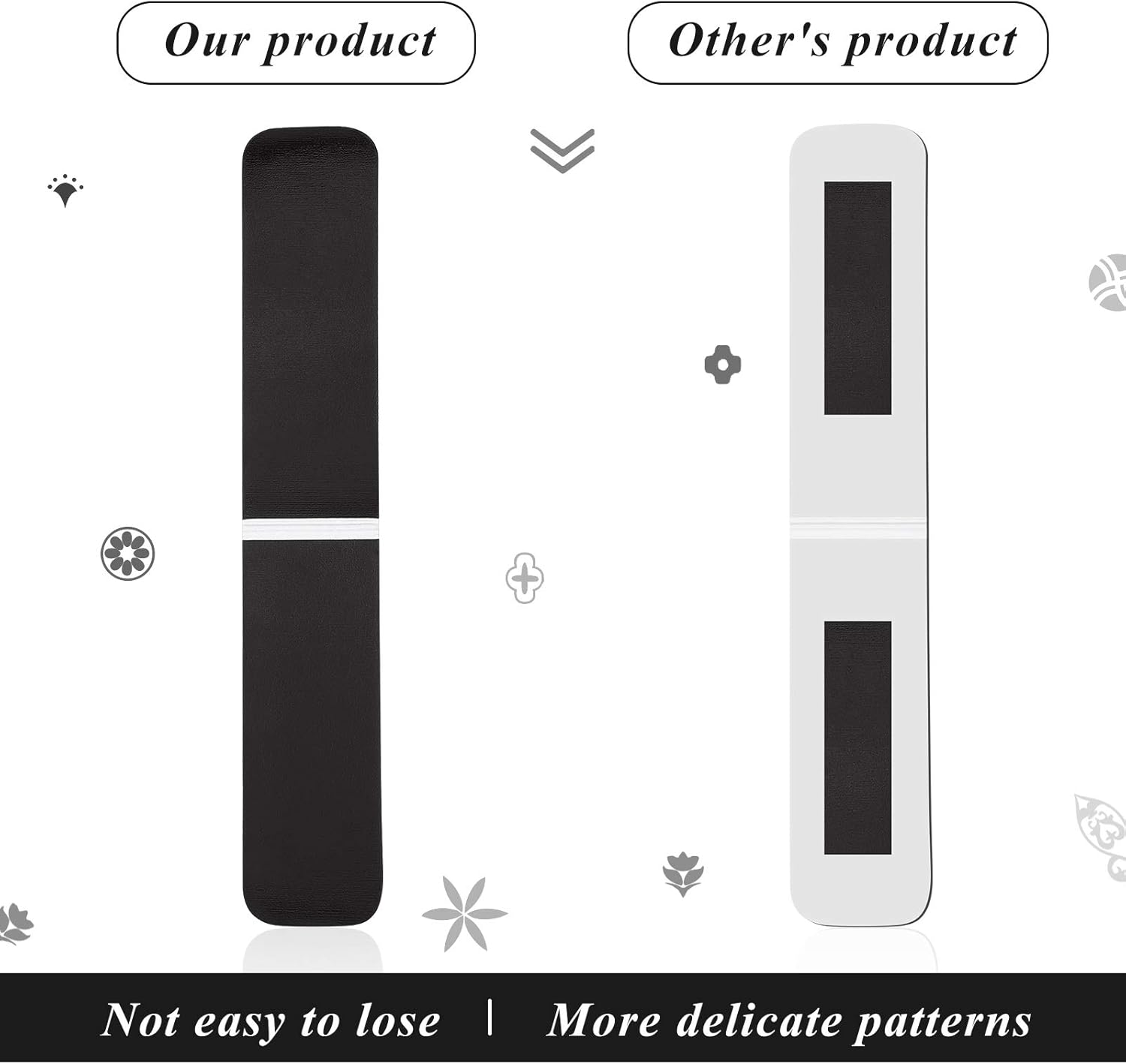 Zonon 24 Pcs Magnetic Bookmarks Clips for Women Christmas Bookmark Magnetic Page Markers for Women Colorful Page Markers for Students Teachers Reading Xmas Gift(Simple) - Image 3