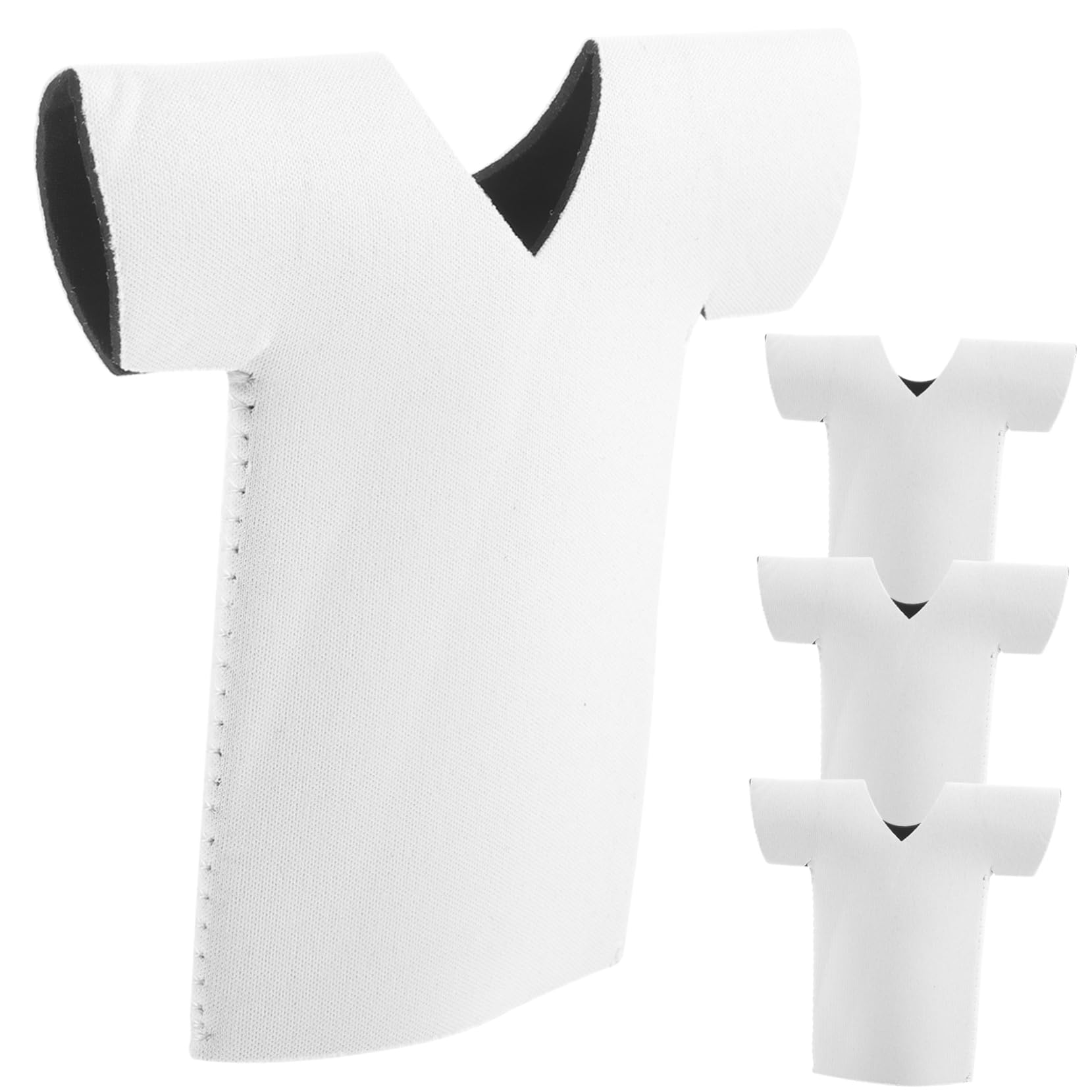 ULTECHNOVO 16 Piezas Protector de Botellas Funda Camiseta de Neopreno Doble Cara para Manualidades Aislante Térmico para Picnic y Playa