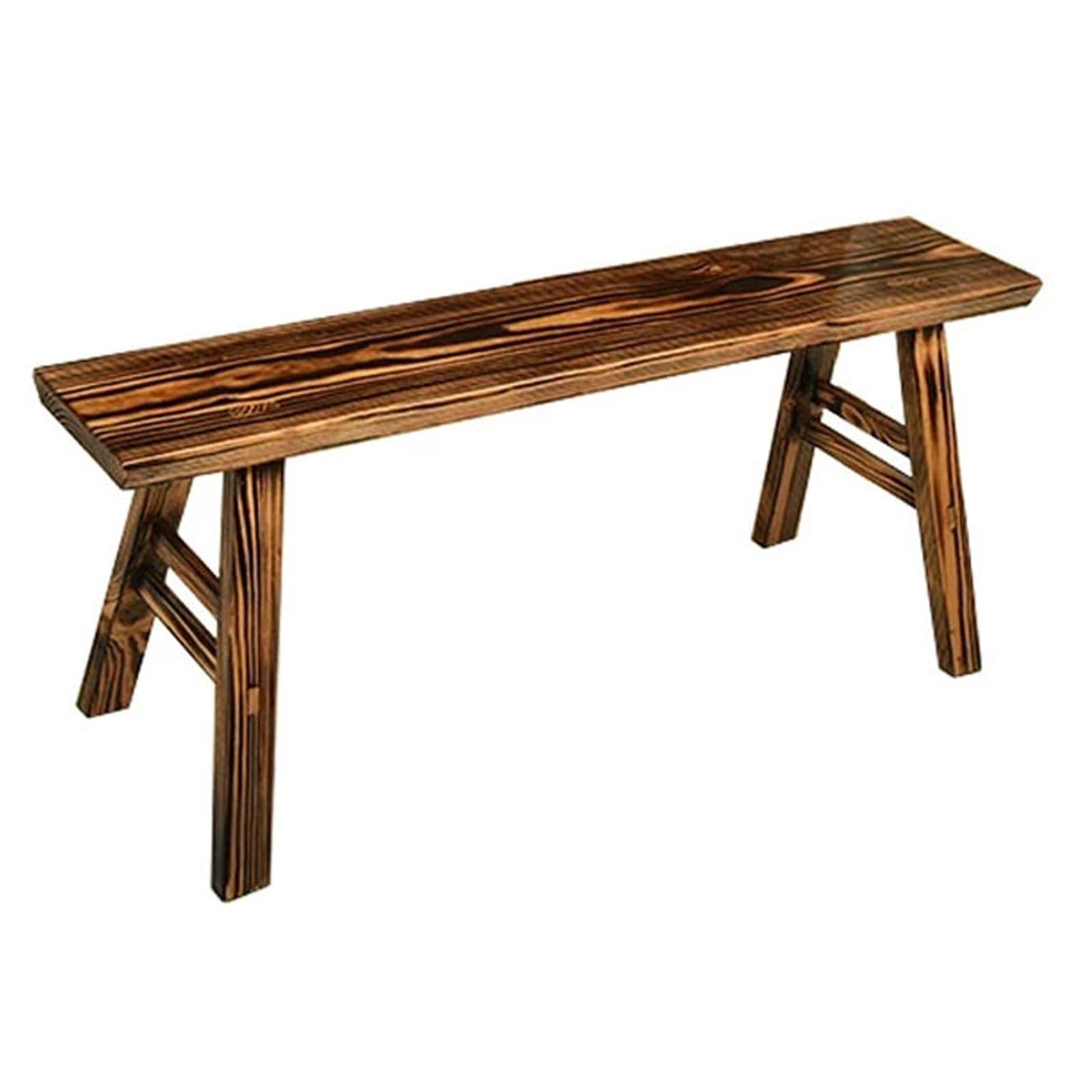 Banc de jardin en bois fait main pour créer un coin de confort chaleureux chez vous