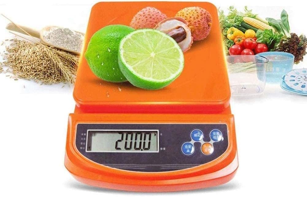 Wlectronic Balance électronique numérique pour cuisine - 3 kg 0,1 g - Pesée pour petits aliments, gâteaux, ménages, mini balance de cuisine