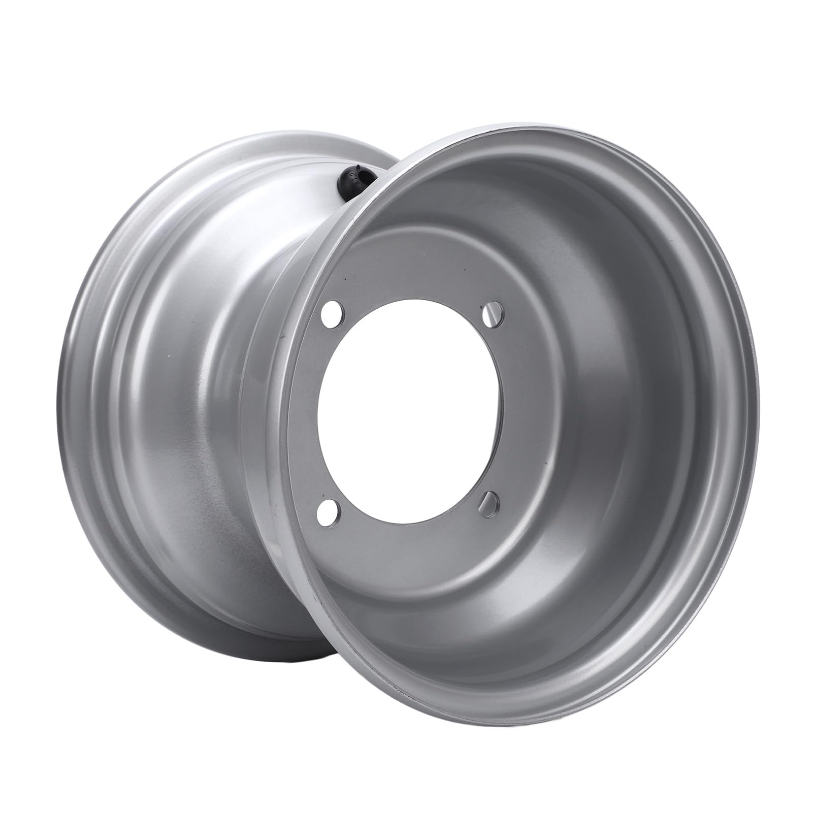 Focket Cerchio Ruota ATV 8 Pollici, Cerchio Ruota ATV 18 x 9,50-8, Materiale in Lega di Alluminio, Parti di Ricambio per ATV, Go Kart, Veicoli Fuoristrada e (4 Fori (spaziatura dei Fori: 110 mm)