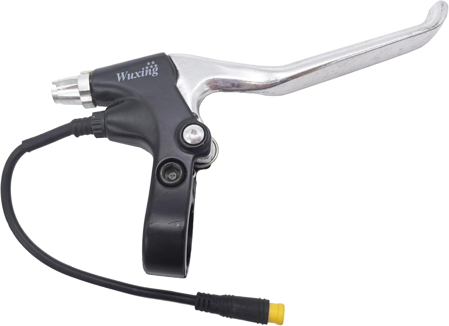E-Bike Brake Lever, Brake Grips for Electric Bike or E Scooter,Ebike Accessories Cut Off Power When Brakes Ebike Parts (3PIN Waterproof Connector 15cm)