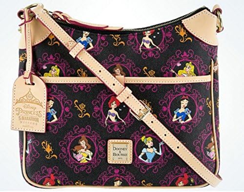 Disney Dooney Bourke Beauty Marathon Princess 2017 Bolso bandolera colocación de la princesa variará