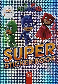 Paperback Super sticker book. Pj Masks. Con adesivi Book