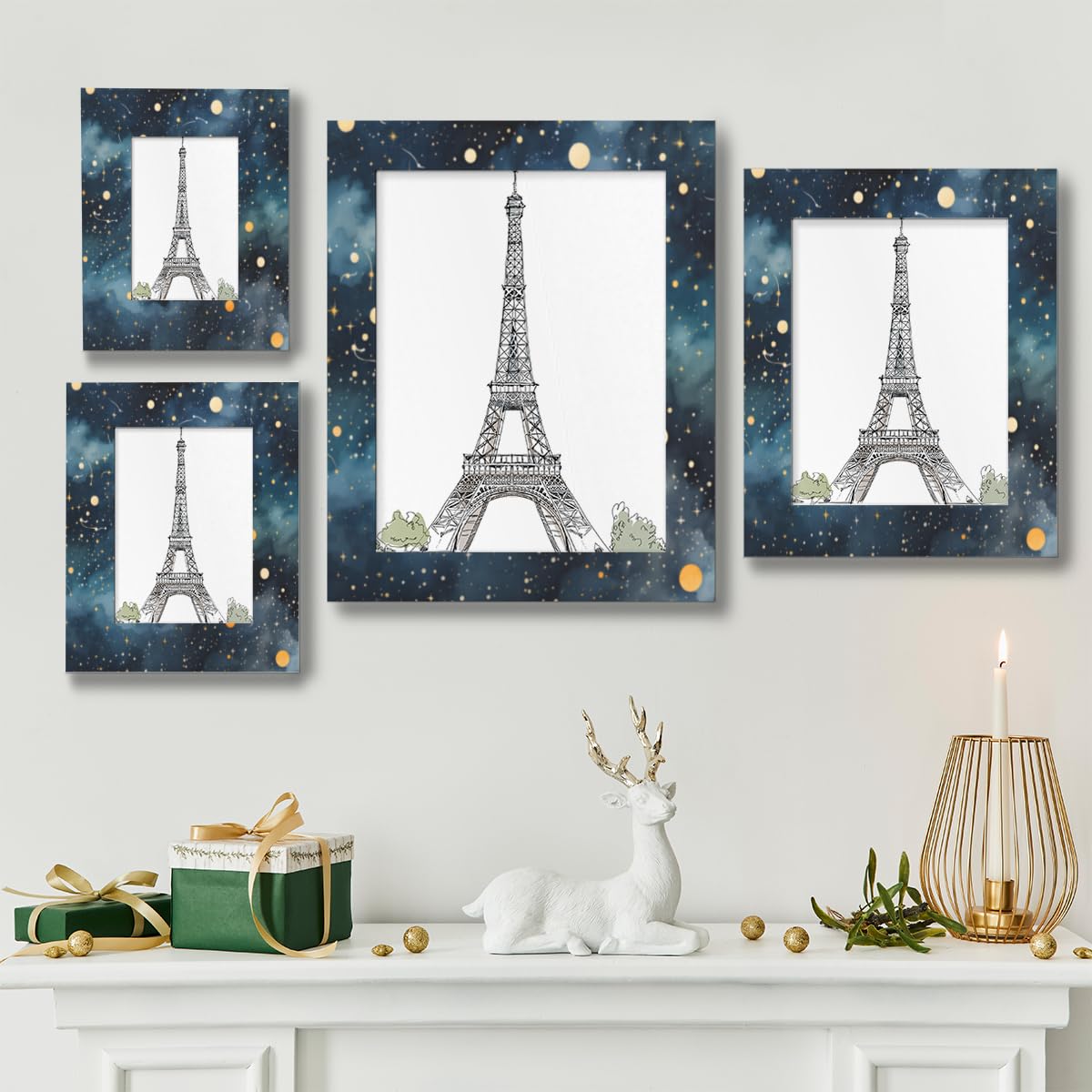 Amazon.com - Picture Frame 4x6, Glitter Galaxy Photo Frames with