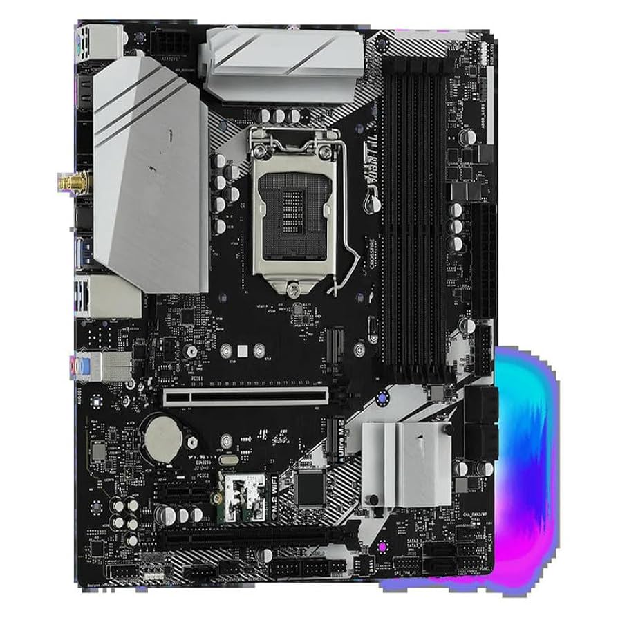 CPU Intel i5-10400+B460M Pro4 ASROCK B460M PRO4 Supports 10th Gen Intel® Core™ Processors