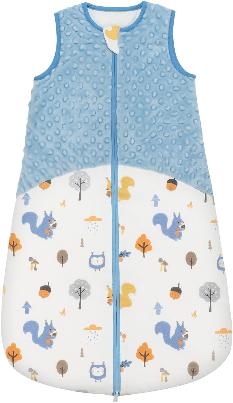 LILBESTIE Baby Sleep Sack, 1.5 Tog Toddler Sleeping Sack Cotton Sleep
