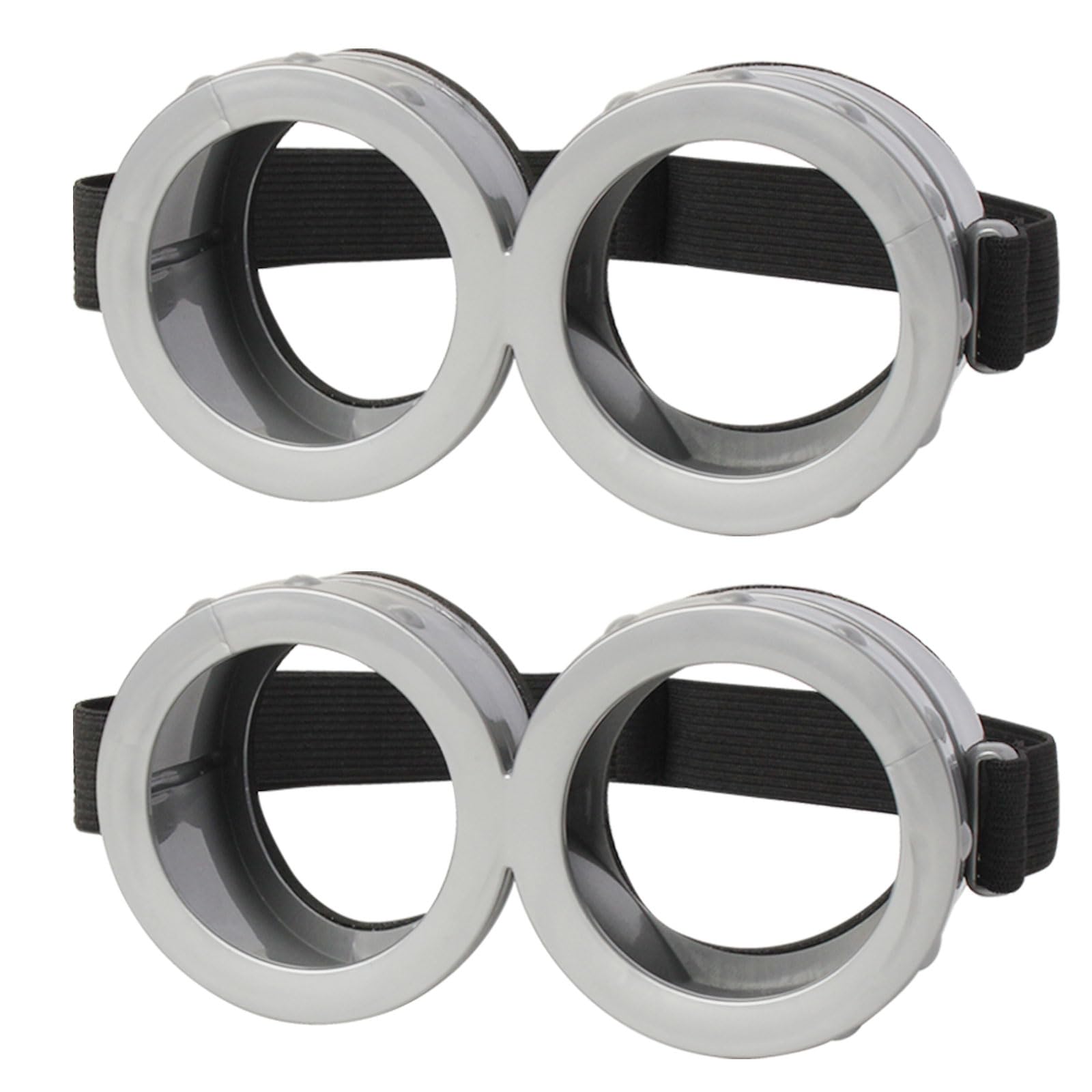 2 Pack Halloween Goggles for Adult Kids, Goggles Glasses Costume Accessories for Men Women Cosplay Party Set