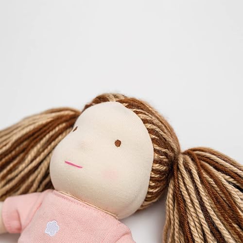 Miniatura 3 de lulujo Muñeca  10 pulgadas  Calidad de reliquia  Artesanía fina y trabajo manual detallado  Estilo Waldorf (Madi)