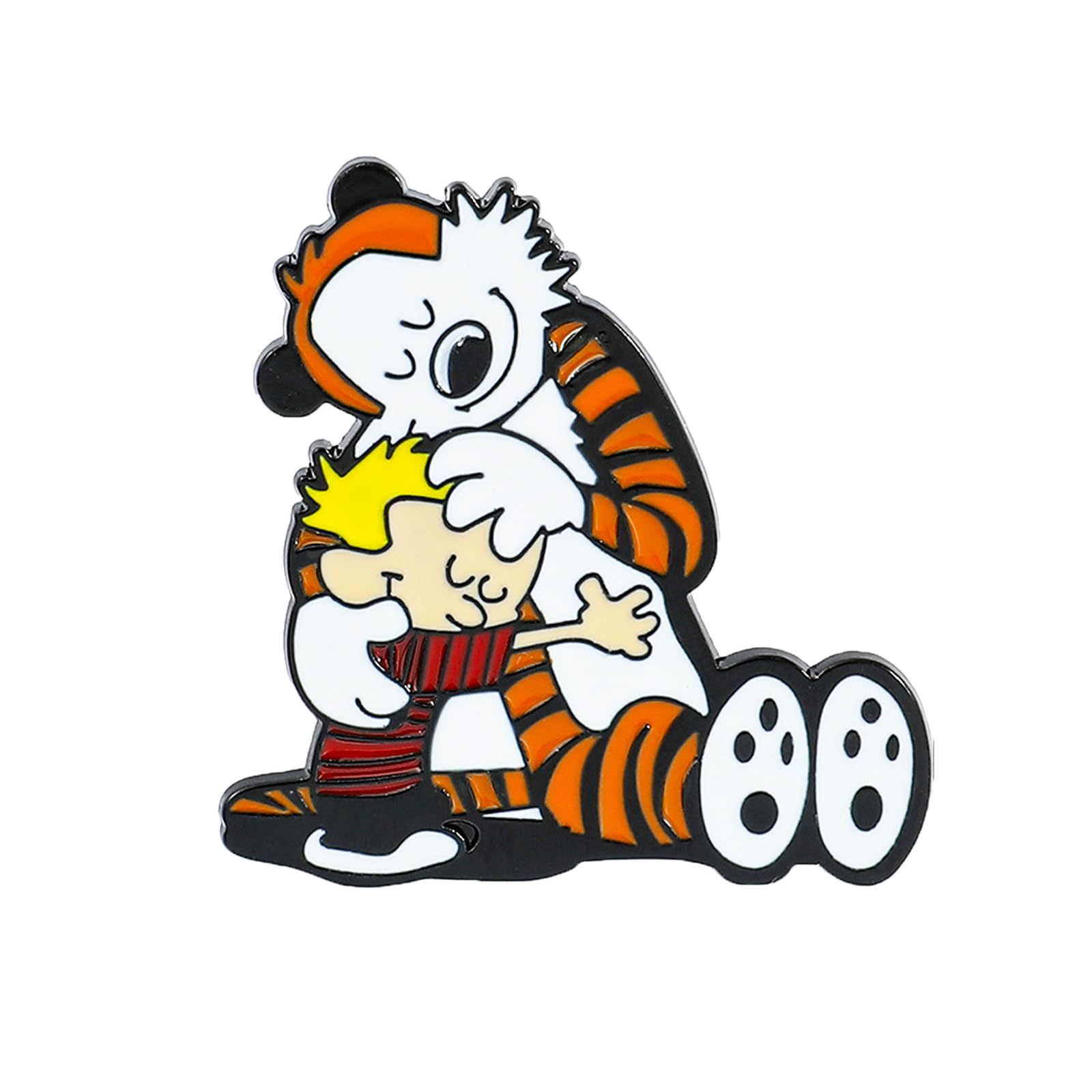 Cute Enamel Pins Cartoon Lapel Pin Brooch Badge for Backpack Jackets Funny Tiger Pins for Gift Anime Enamel Pin for Clothing Hat Decoration