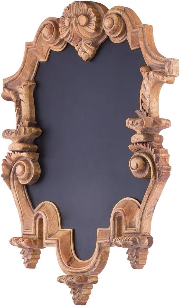 ELK Lighting CHALK001 Chalk menu Board, Unfinished Wood, Black Chalkboard : Home & Kitchen