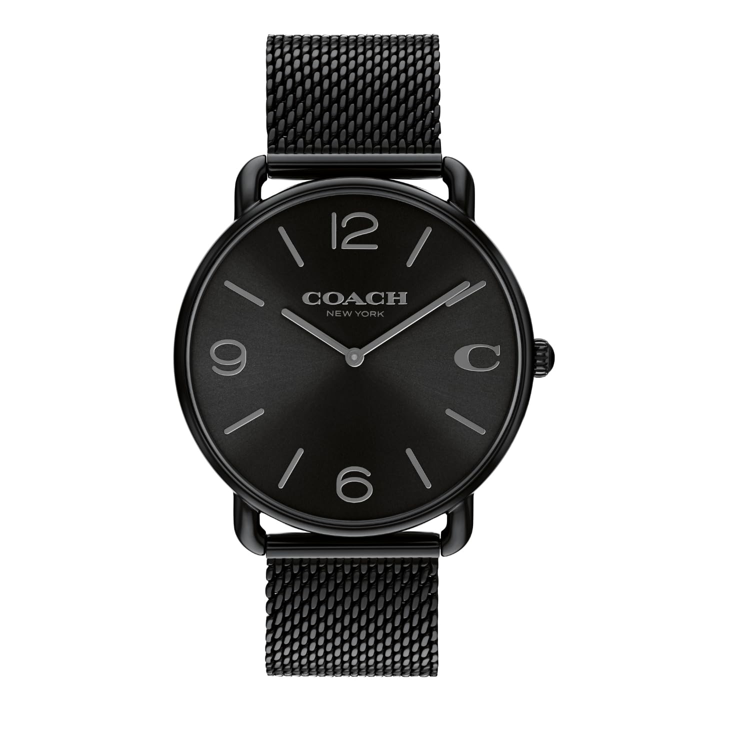 Coach Men Elliot Dial & Stainless Steel Bracelet Style Straps Analogue Watch -14602651-image-1