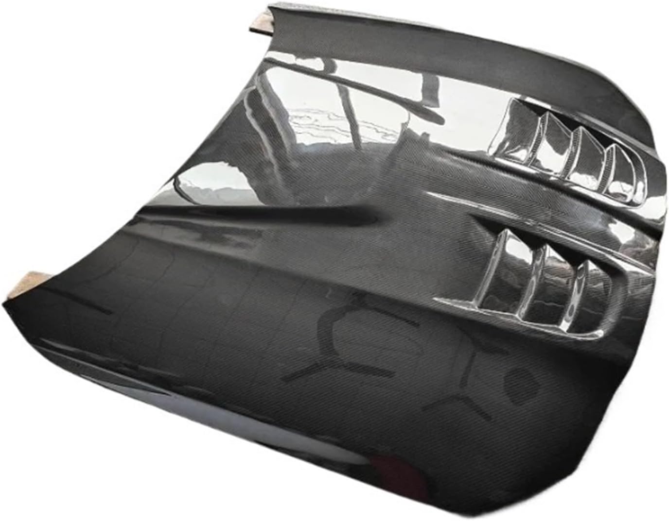 Carbon Fiber G-Power Style Bonnet Compatible for BMW G80 G82 M3 M4 2019 2020 2021 2022 Front Engine Hood Vent Cover(Single Layer Carbon)