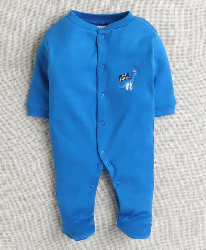 Image of 100% Cotton Rompers for New Born Baby Sleepsuits Jumpsuit Night Suits for Baby Boys & Girls |Onesies| Infant Clothes Pack Of 3