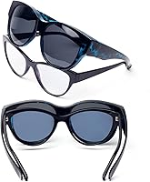 Vista 4 de Face Shadow Polarized Sunglasses Fit Over Glasses, Sunglasses for Women to Go Over Glasses UV Protection Lightweight