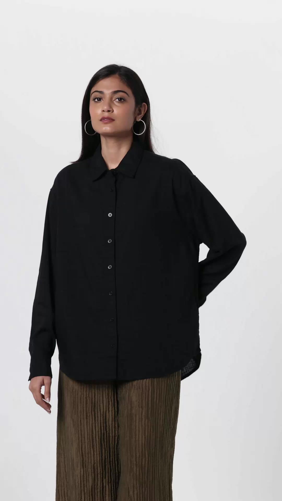 black dress shirt amazon Levi's Women's Solid Relaxed Fit Clothing & Accessories Ben sherman Size:4XL (28-30) YEAR-12-PROM AC BZ9024S - Short front closure