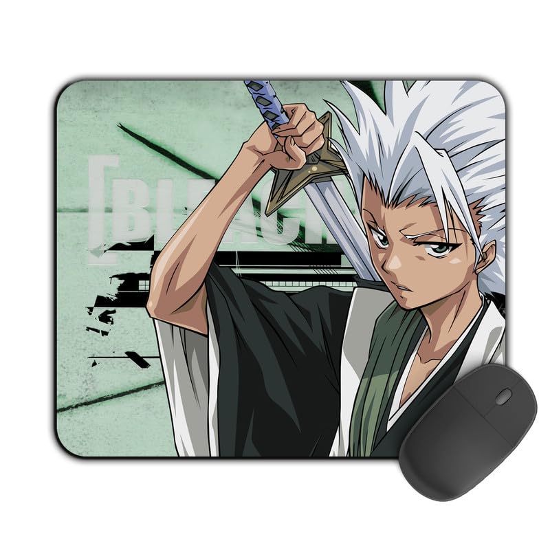 Image of Printed Designer Mouse Pad Toshiro Face 2 (200MM X 240 X 3MM) Enhance Gaming and Work Performance Comfortable and Precise Non-Slip Water Proof Bleach Mouse Pad.
