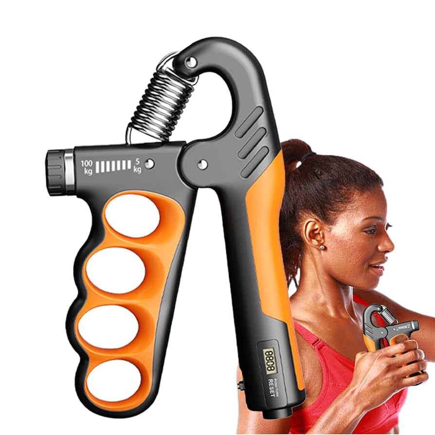 Amazon | 握力増強器 エクササイズ 握力グリッパー 指手首力 5kg