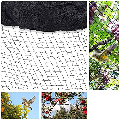 Vogelnetz, 7.5 m x 15 m, Nylon, Gartennetz, Vogelschutznetz, Teichnetz, Pflanzennetz, Obstschutz, Netz, für Haustiere, Nagetiere, Vogelkontrolle Cover