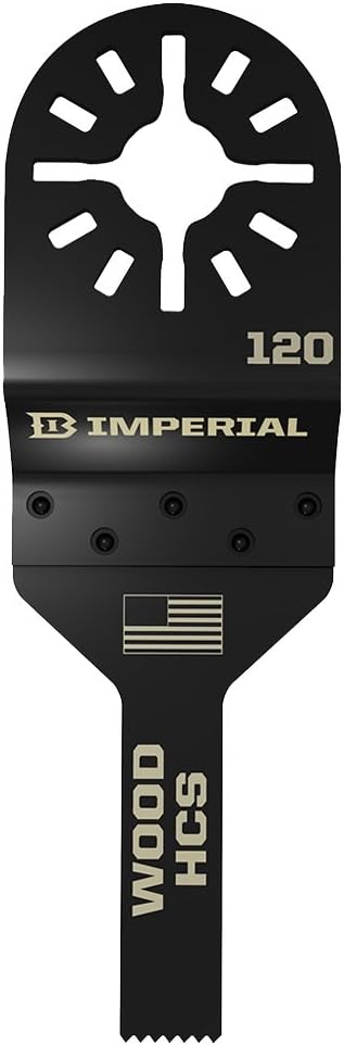 Imperial Blades MM120, 3/8" Detail Wood HCS Blade, 1 PK