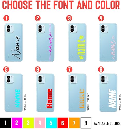 Miniatura 99 de Funda compatible con Xiaomi Redmi Note 10S personalizada con tu nombre, protector compatible con Xiaomi Redmi Note 10S personalizable, funda