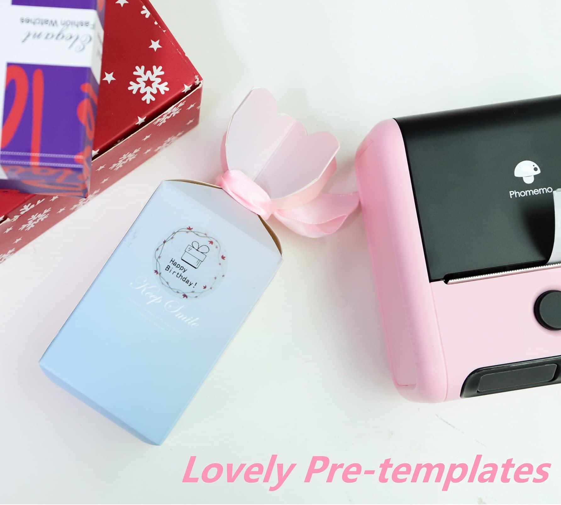 Phomemo M200 Label Maker Cube WiFi Bluetooth Thermal Label Printer 3