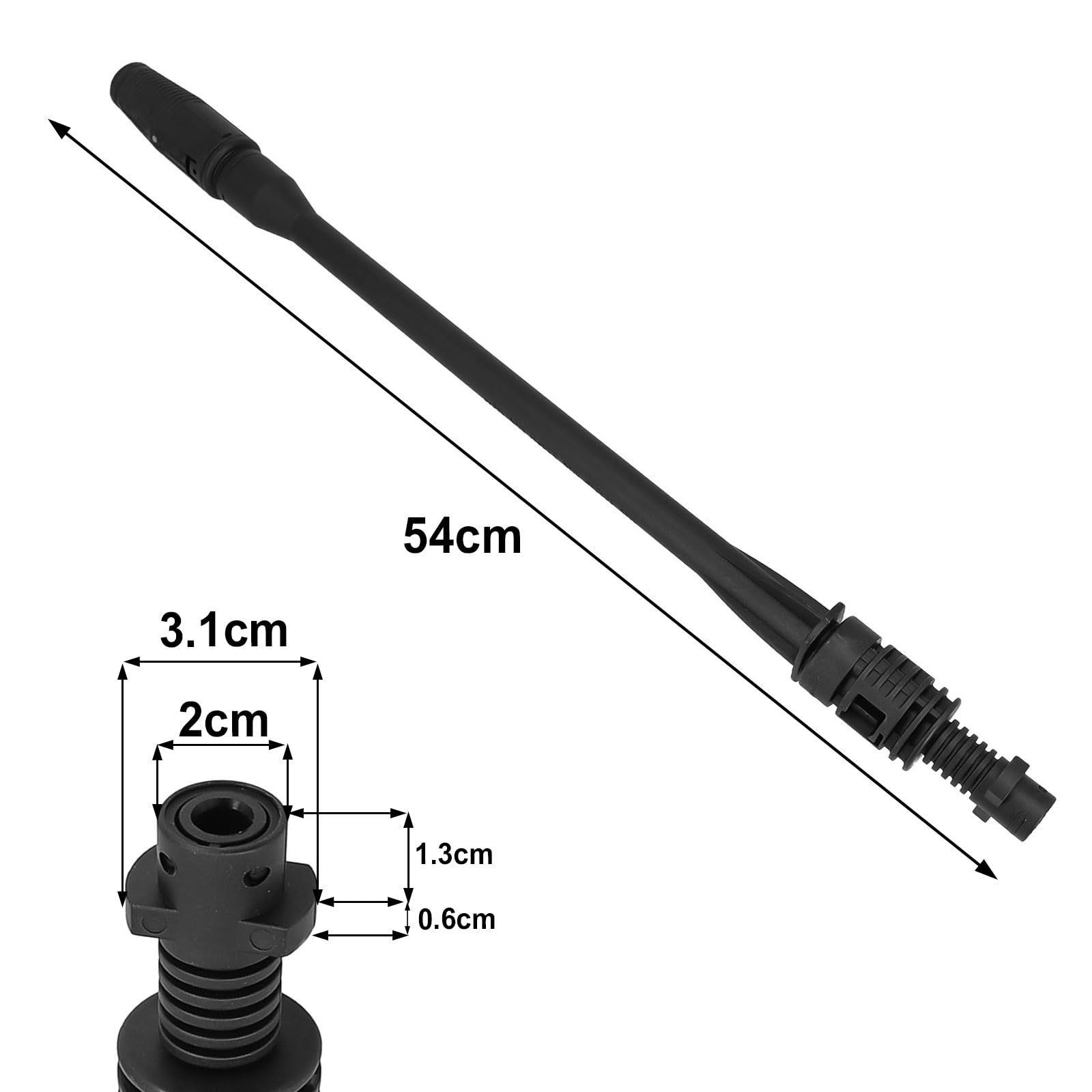 Lancia A Spruzzo Variabile Per Idropulitrici Karcher K2-K7 - Ugello Ad Alta Pressione 140 Bar - Foto 11
