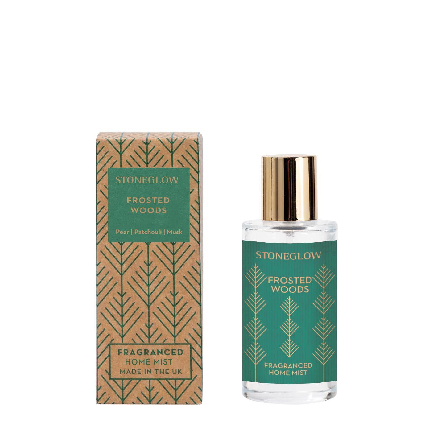 STONEGLOW CANDLES LONDON Seasonal NEW - Frosted Woods (Pear, Patchouli & Musk) - Room Spray 50ml