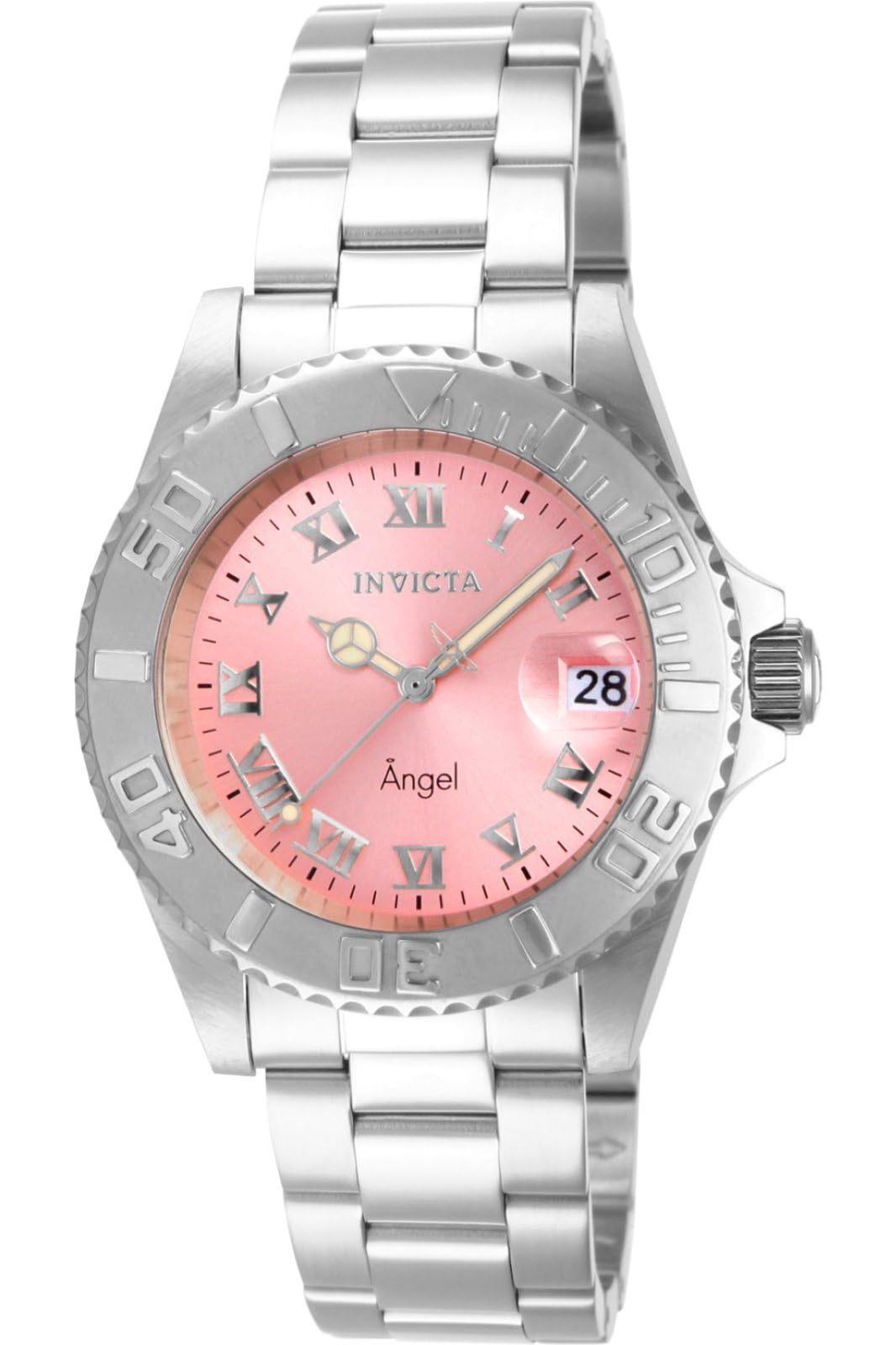 Invicta Women's 14360 Angel Analog Display Swiss Quartz Silver Watch
