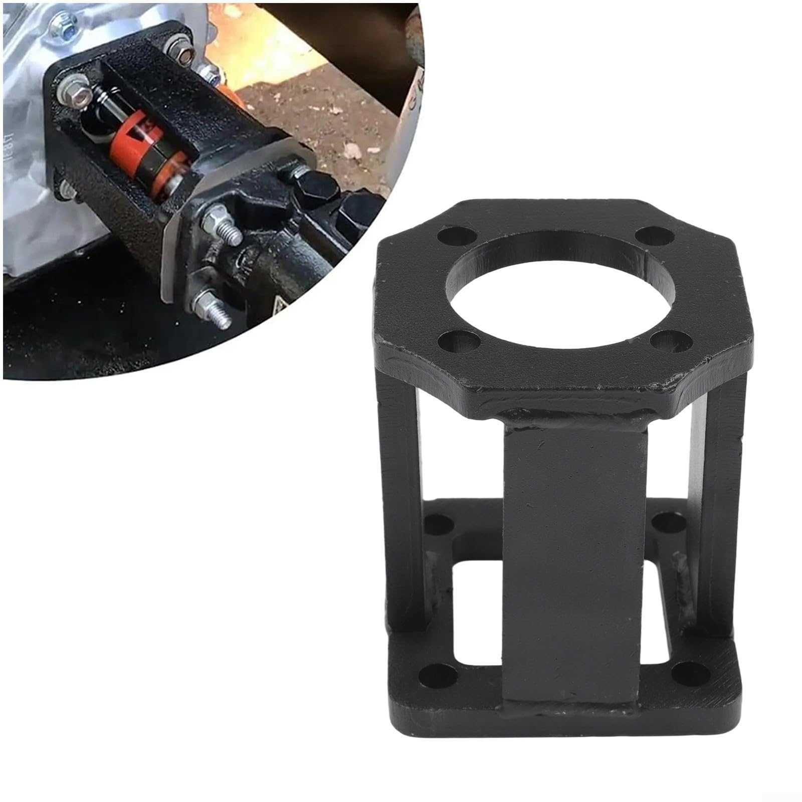 Soporte hidráulico de madera para bomba divisora de troncos para motores de 5-7 HP, compatible con unidades Huskee de 20/21/22 toneladas, modelos Speeco y Oregon, metal