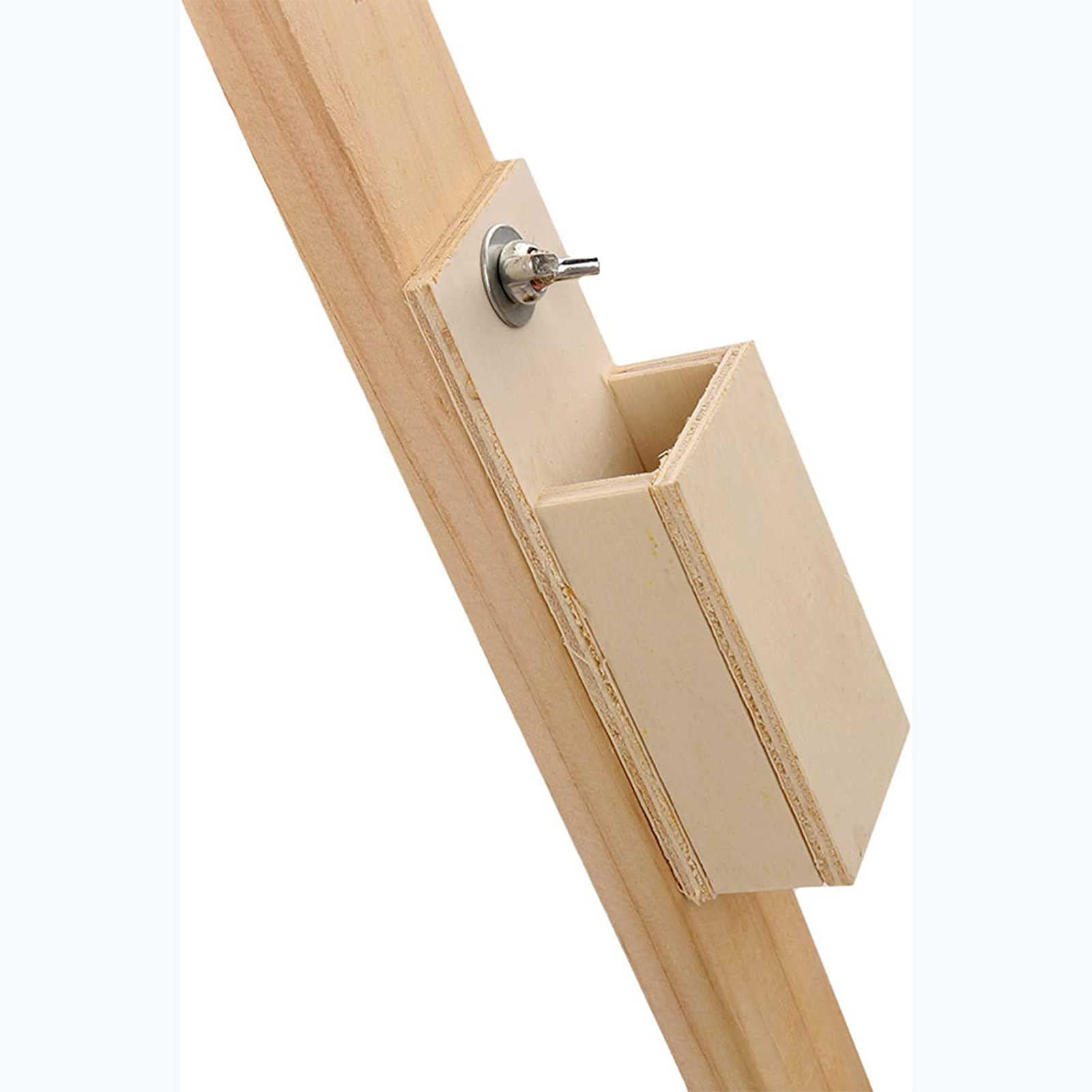 Support réglable en bois pour point de croix avec rotation à 360 ° pour projets d'aiguille, de broderie et de tapisserie