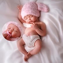 JIZHI 16inch Silicone Baby Doll, 5Lb Weighted Open Mouth Reborn Baby Dolls