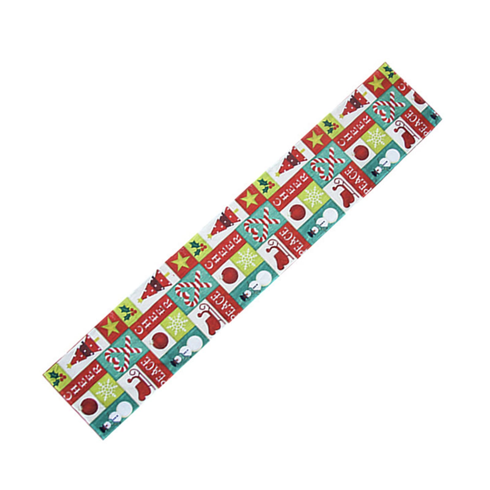 Tsophreniq Christmas Table Runner Holiday Decor Dinner Party for Dining Table Snowman Holiday Party Decor Christmas Decorations Indoor