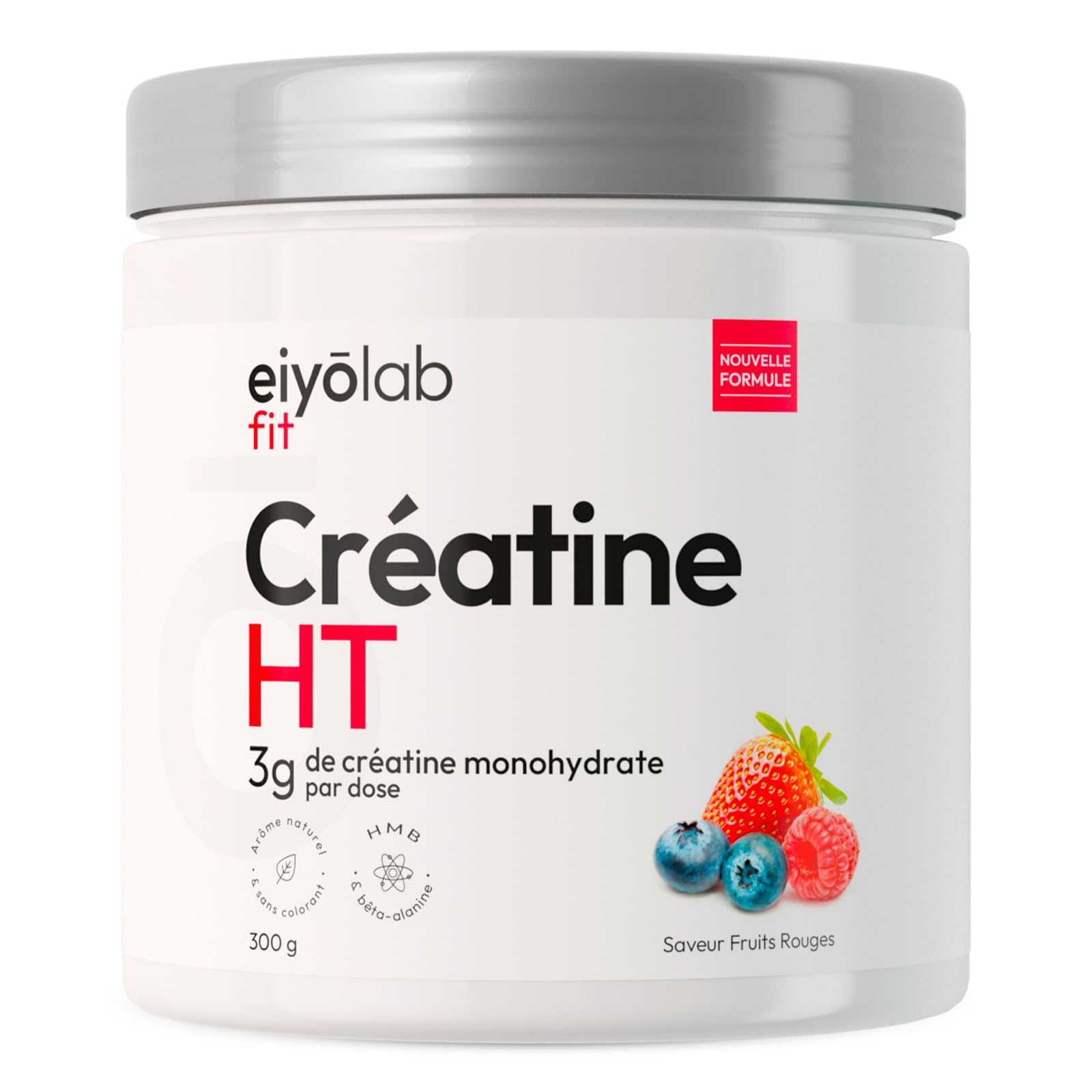 CREATINE HT | Créatine Monohydrate Pure en Poudre | Enrichie en Bêta-Alanine et 