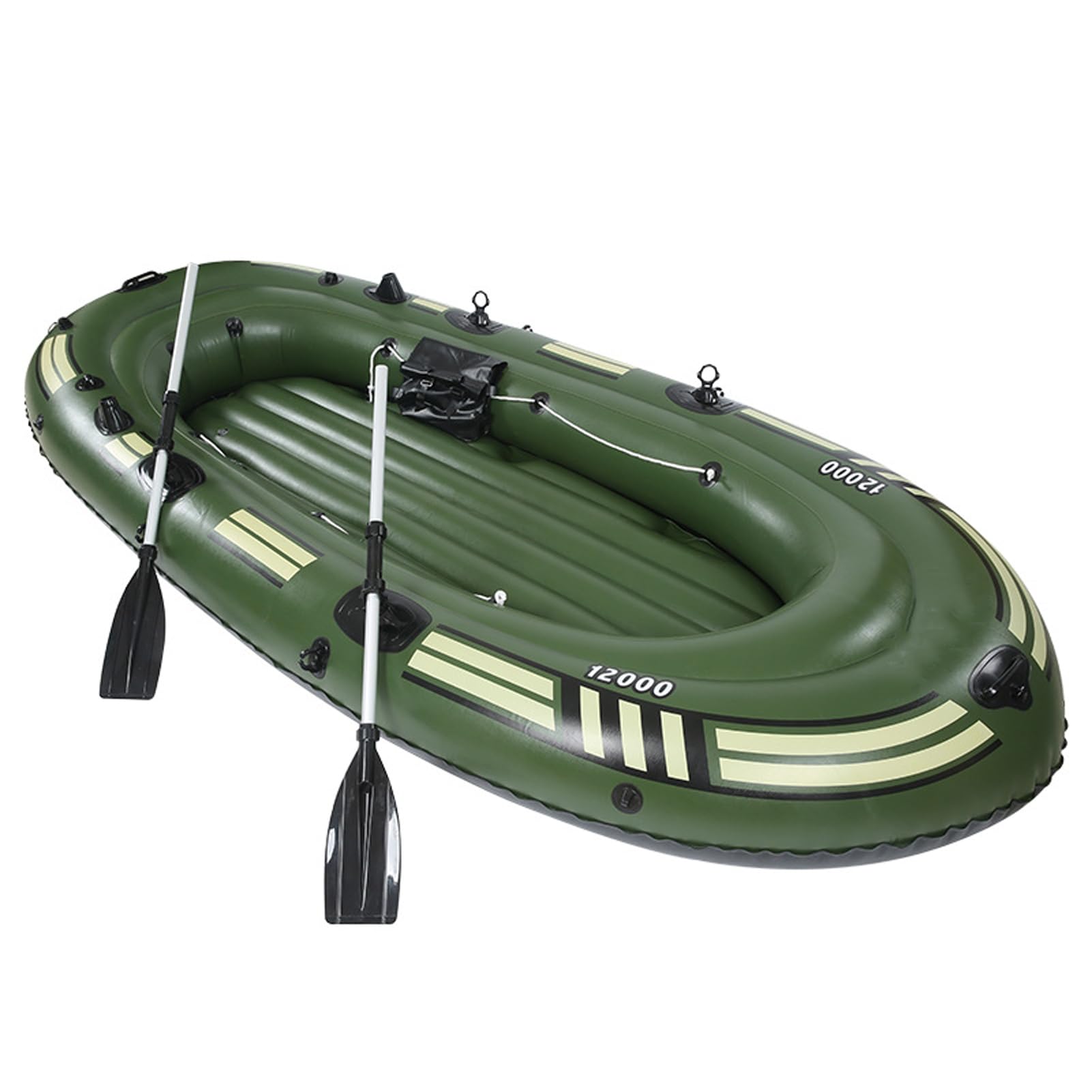 Kayak gonfiabile da pesca per adulti Kayak professionale pieghevole con design stabile e confortevole barca gonfiabile per pesca e ricreazione