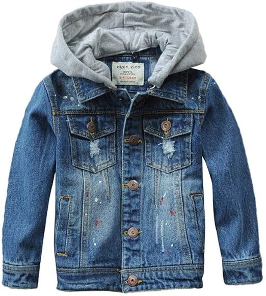 Amazon.com: Yue live Kid Hoodies Denim 