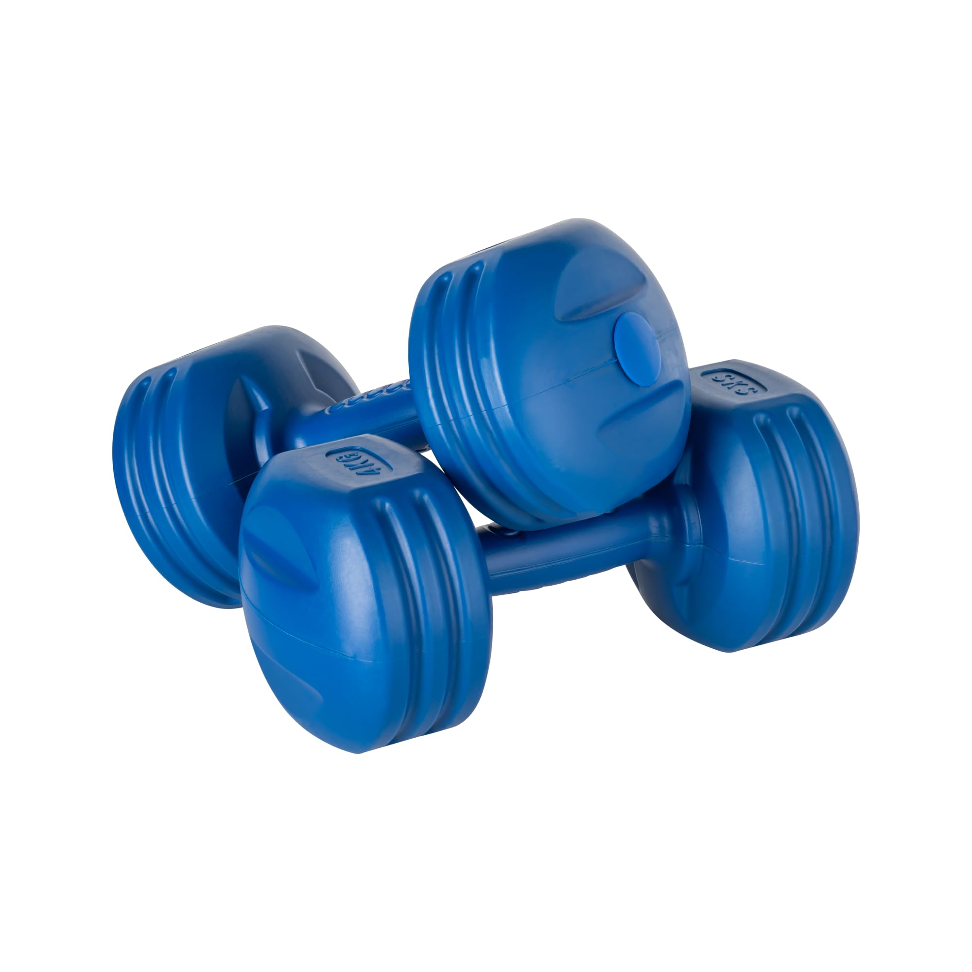 REBEL ACTIVE RBA-2310 - Set di manubri bituminosi da 20 kg (2 x 1 kg + 2 x 2 kg + 2 x 3 kg + 2 x 4 kg)