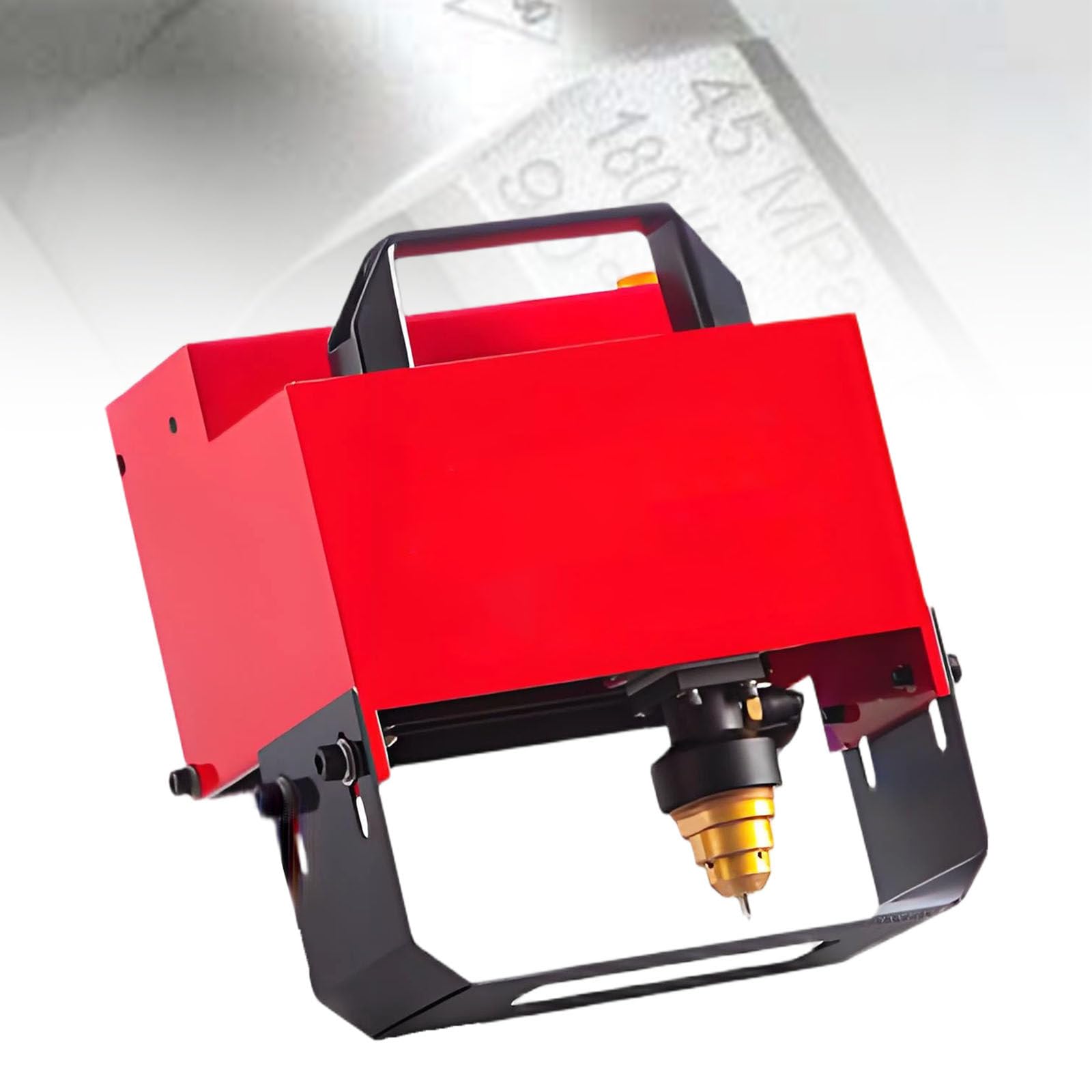 LwiftGal Metal Marking Engrave Machine Handheld Dot Peen Marking Machine VIN Stamping Tool, Engine Number Stamping, Chassis Number Marker, Portable Handheld Device 80 * 20mm