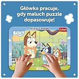 Trefl - Puzzle Ramkowe Baby Bluey i Bingo, Bluey, 2+