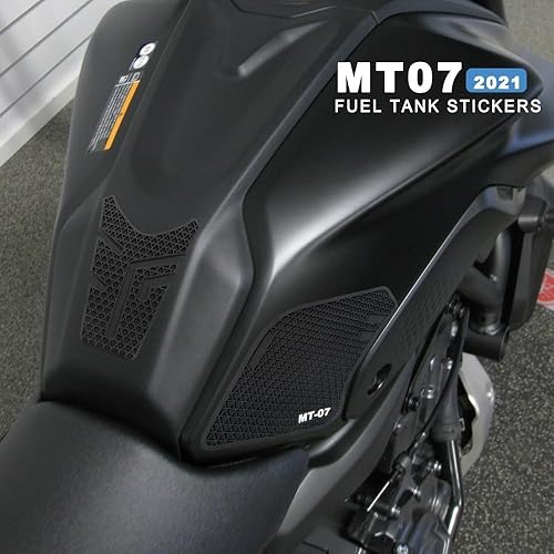 Miniatura 2 de Adhesivo para tanque de combustible para motocicleta, antideslizante, para tanque de combustible, impermeable, adhesivo de goma para Y&AMAHA MT 07